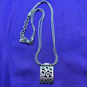 Brighton Deco Necklace With Double Chain